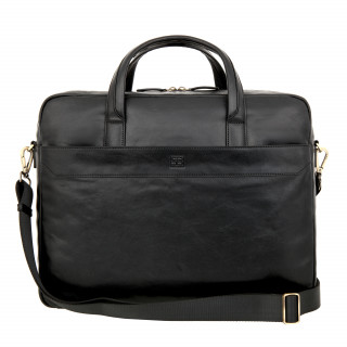 Бизнес-сумка мужская Sergio Belotti, 9485 milano black черная