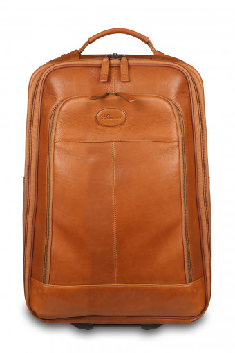 Чемодан Ashwood Leather, 8148 светло-коричневый