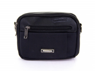Мужская сумка-планшет из экокожи Cantlor GW102 чёрная