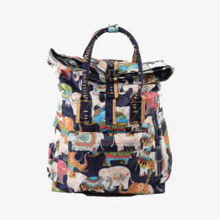 Сумка-рюкзак Minigirl 20175 слон тёмно-синяя