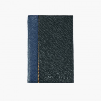 Обложка для паспорта Bossi ОП-103-1510/1540 чёрно-синяя
