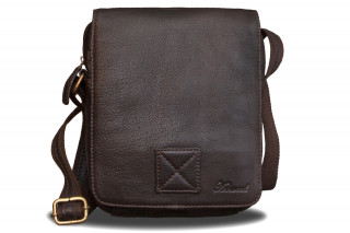 Сумка Ashwood Leather, ALNJerry/107 темно-коричневая