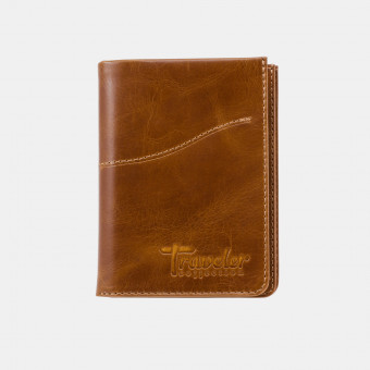 Бумажник водителя ОВД-228-1926 "Traveler" светло-коричневый